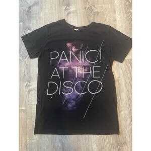 Vintage Panic At The Disco T Shirt Size M Punk Rock Band Music Concert Tshirt